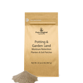 Pure Original Ingredients potting sand, Utah-packaged, ready to boost moisture in planters
