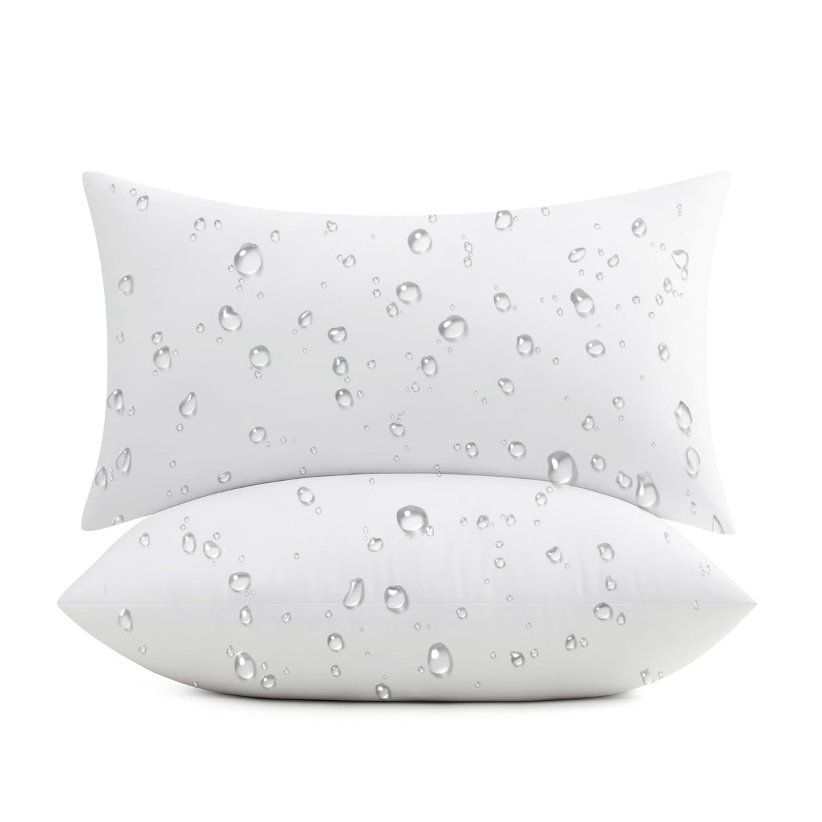 Puredown 12x20 outdoor pillow insert with waterproof fabric for year round porch use