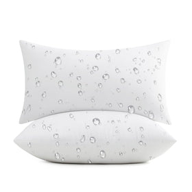 Puredown 12x20 outdoor pillow insert with waterproof fabric for year round porch use