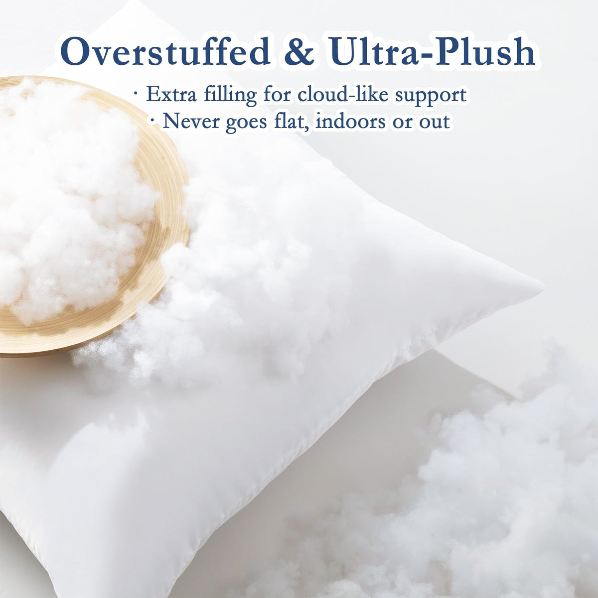 puredown outdoor pillow insert waterproof fabric keeps cushions dry in any weather