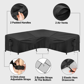 PureFit all-season protection keeps your sofa ready for sunny days or light snow.