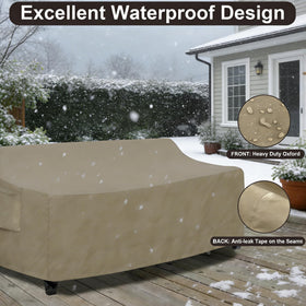 PureFit waterproof fabric and PU coating shield from rain and UV fading