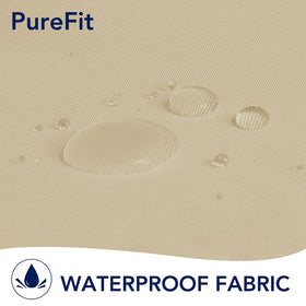 PureFit outdoor curtains offer uv-resistant porch privacy with soft, inviting light.