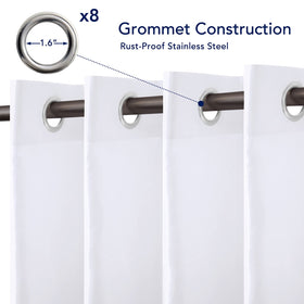 PureFit weatherproof panel blocks rain and protects outdoor spaces.