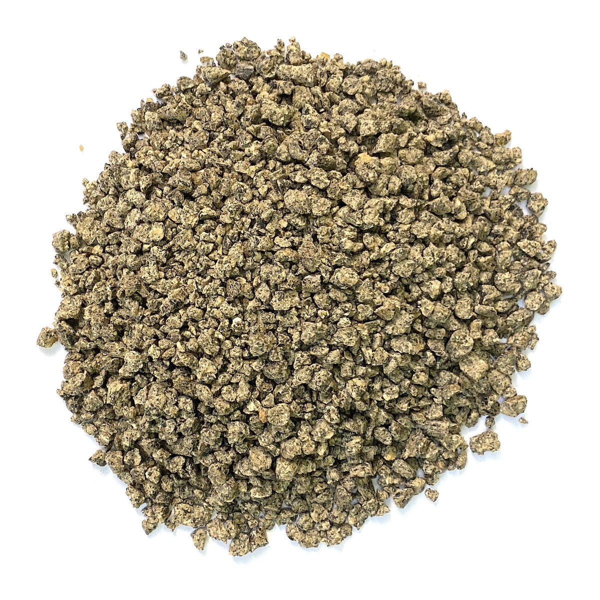 Purely Organic granular-fertilizer-8-8-8 bag provides steady feeding for several weeks.
