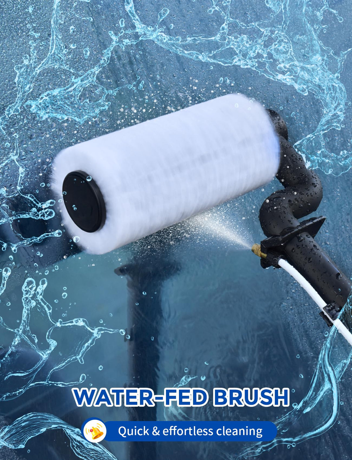 PureSwirlz integrated foam scrub rinse cycle boosts efficiency
