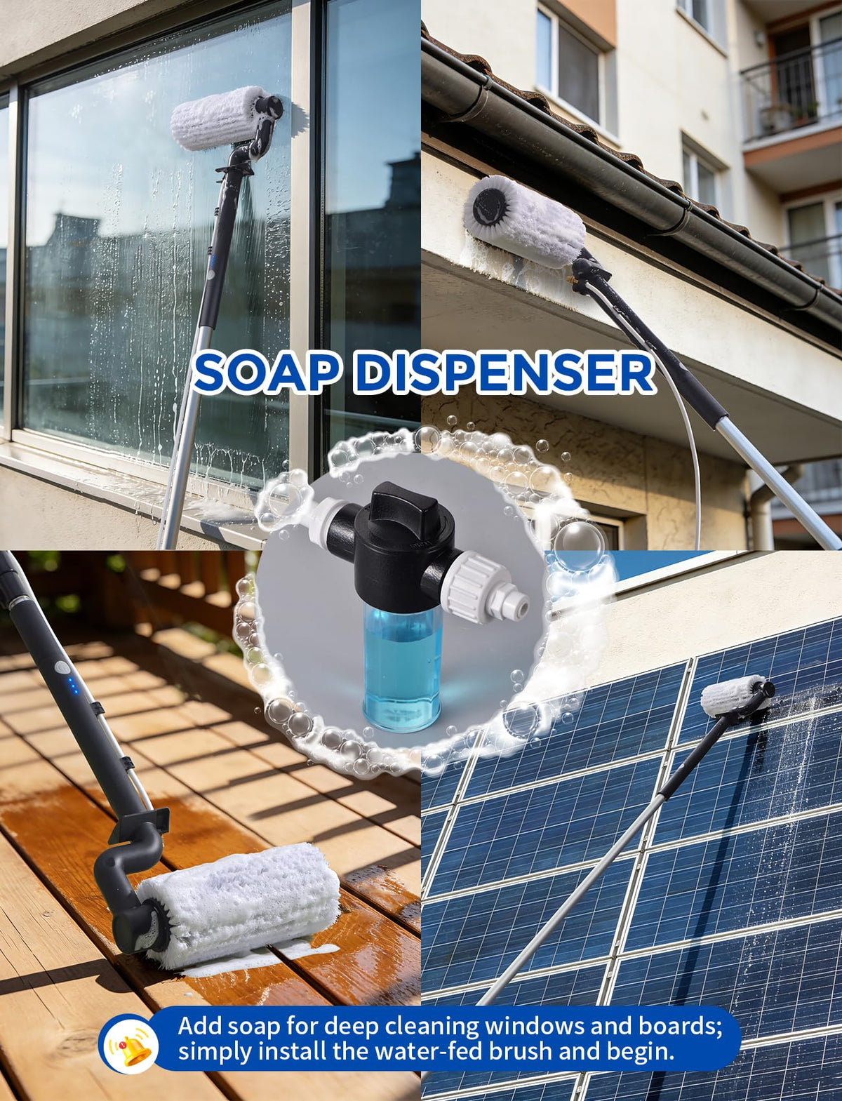 PureSwirlz ultra-lightweight design reduces arm fatigue during cleaning