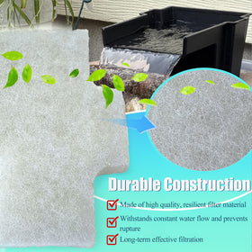 PurifyLogix multi-media pack supports efficient filtration across pond filtration layers.