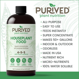 Purived dispensing-cap and water mix show easy preparation for weekly feeds.