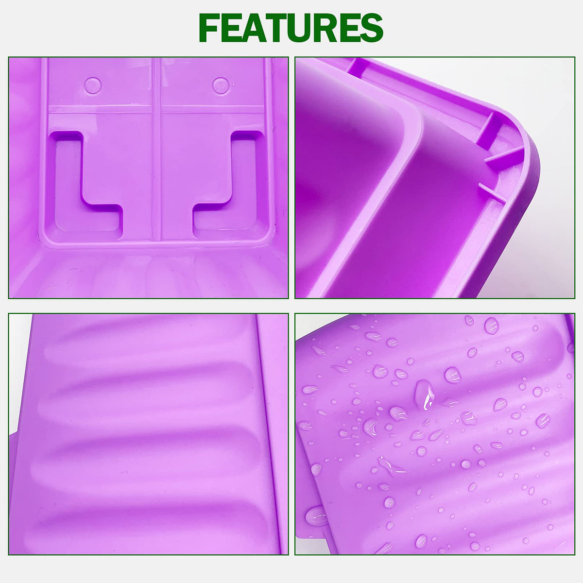 PURPLE STAR 1N raised bottom design promotes airflow for healthier plants.