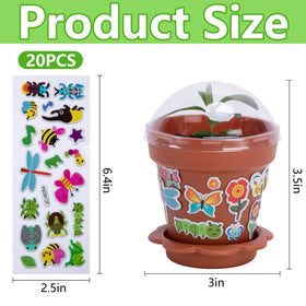 Purple Star 1N humidity dome helps maintain soil moisture for steady germination