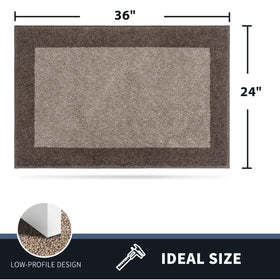 PURRUGS entryway setup with mat demonstrates pet-friendly, durable design