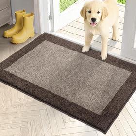 PURRUGS dirt trapping door mat front view traps dirt and moisture to protect floors