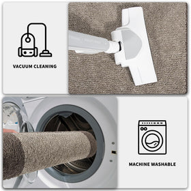 PURRUGS washable door mat easy to refresh with cold-water wash
