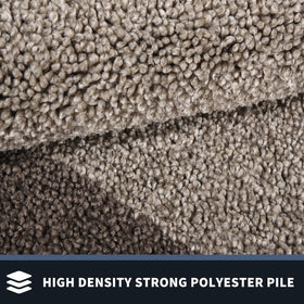 PURRUGS soft microfiber texture feels comfortable underfoot while trapping moisture.
