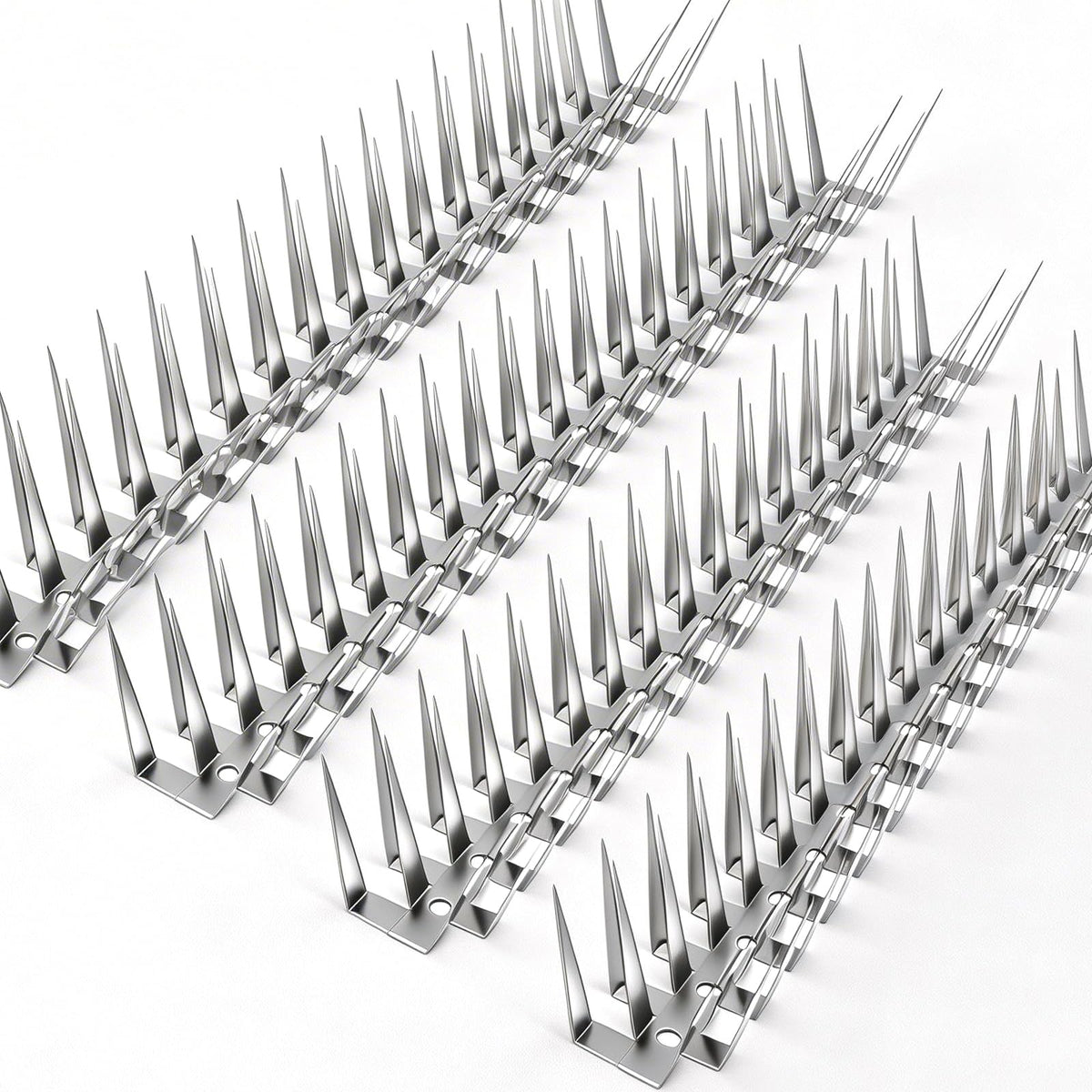 Puthpy Bird Spikes outdoor strip deters pigeons with durable stainless steel.