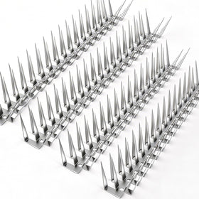 Puthpy Bird Spikes outdoor strip deters pigeons with durable stainless steel.