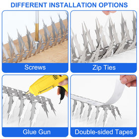 Puthpy Stainless steel base rust-resistant durability for long outdoor use.
