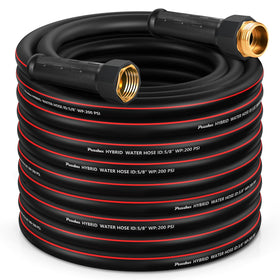 PUUKU garden hose 75ft full-length coverage for expansive yards and easy reach