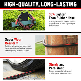 PUUKU garden hose all-weather flexibility performs in extreme temperatures year-round