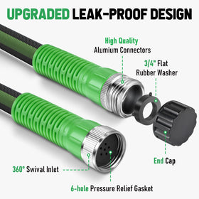 PUUKU UV-resistant rubber core ensures long-lasting garden performance.