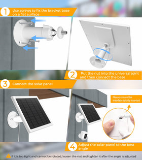 PUUQII packaging includes panel, cables, brackets, adapters and screws