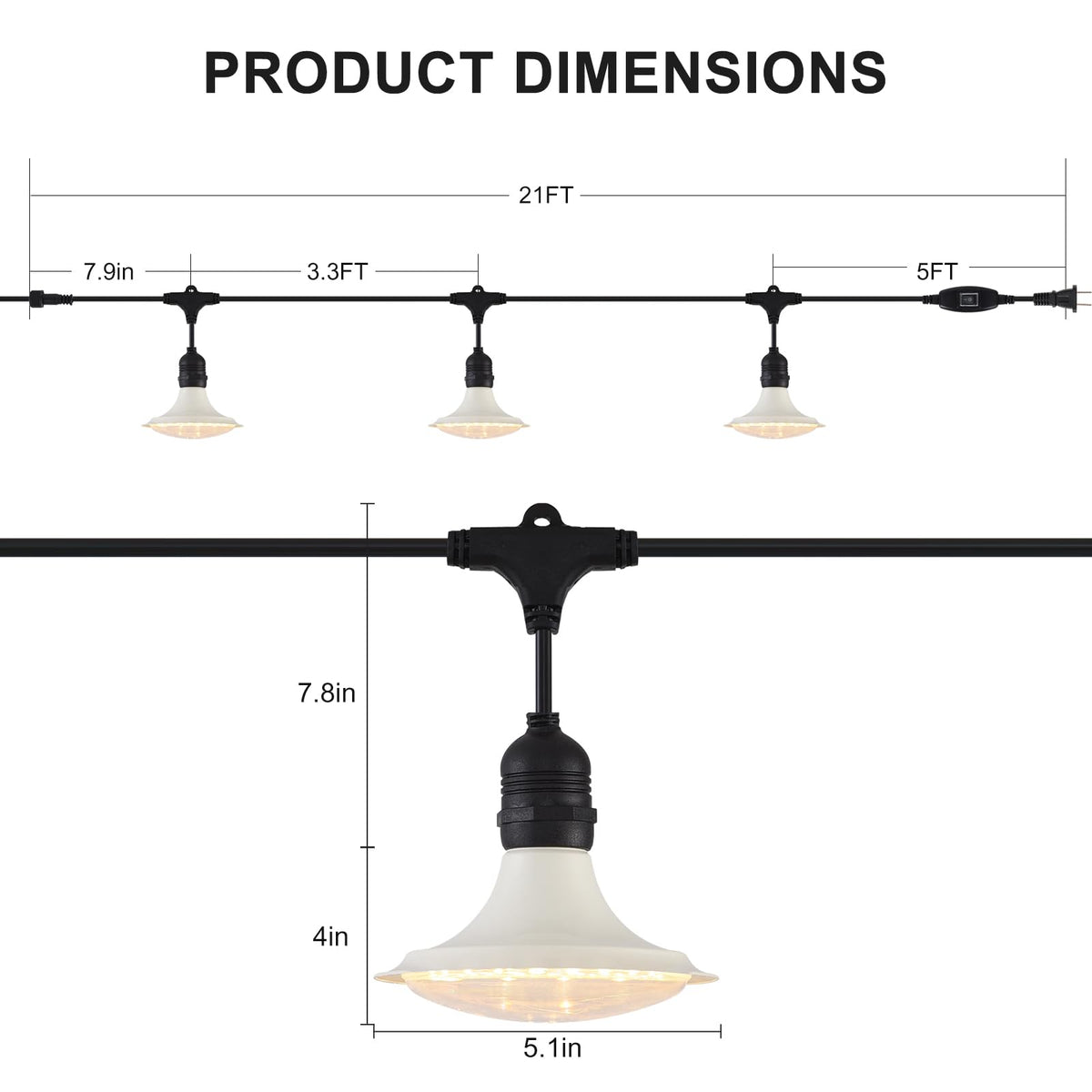 PuxiGrow aluminum housing aids heat dissipation for reliable outdoor use