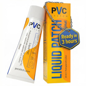 PVC Stitch Liquid Patch 20 ml tube for durable PVC and PU inflatable repairs.