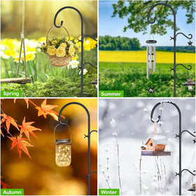 Versatile Pvifvi garden hook suitable for camping and wedding decor.