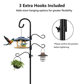 Heavy-duty steel construction with rust-resistant coating for outdoor use.