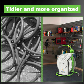 PWACCS auto rewind mechanism in action reduces hose clutter