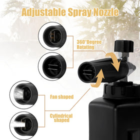 PWACCS foam cannon capacity 1-5 L highlights ample reservoir during longer washes.