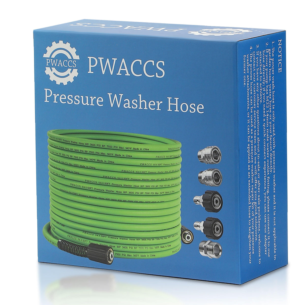 PWACCS multi-surface cleaning extension hose expands cleaning possibilities