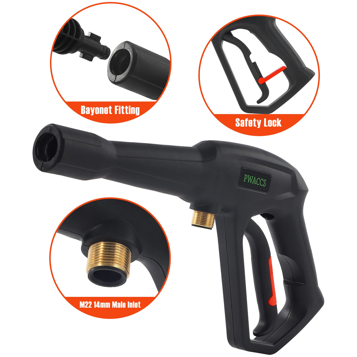 PWACCS nozzle holder keeps tips organized during use.
