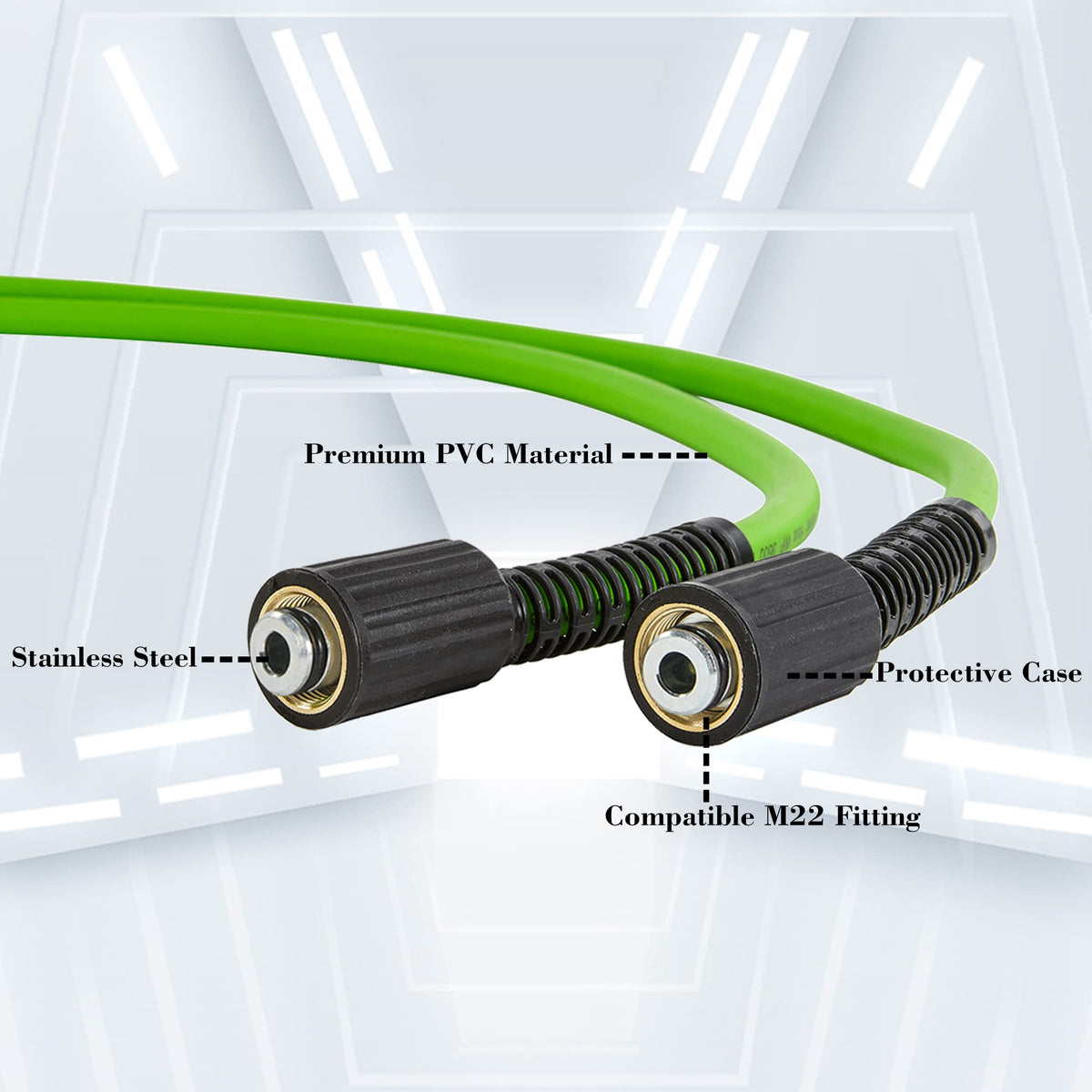 PWACCS non-marking woven material resists wear and tear on rough jobs.