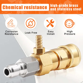 PWACCS smart siphon system prevents backflow during use