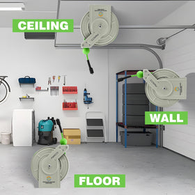PWACCS versatile mounting on wall, ceiling, or floor