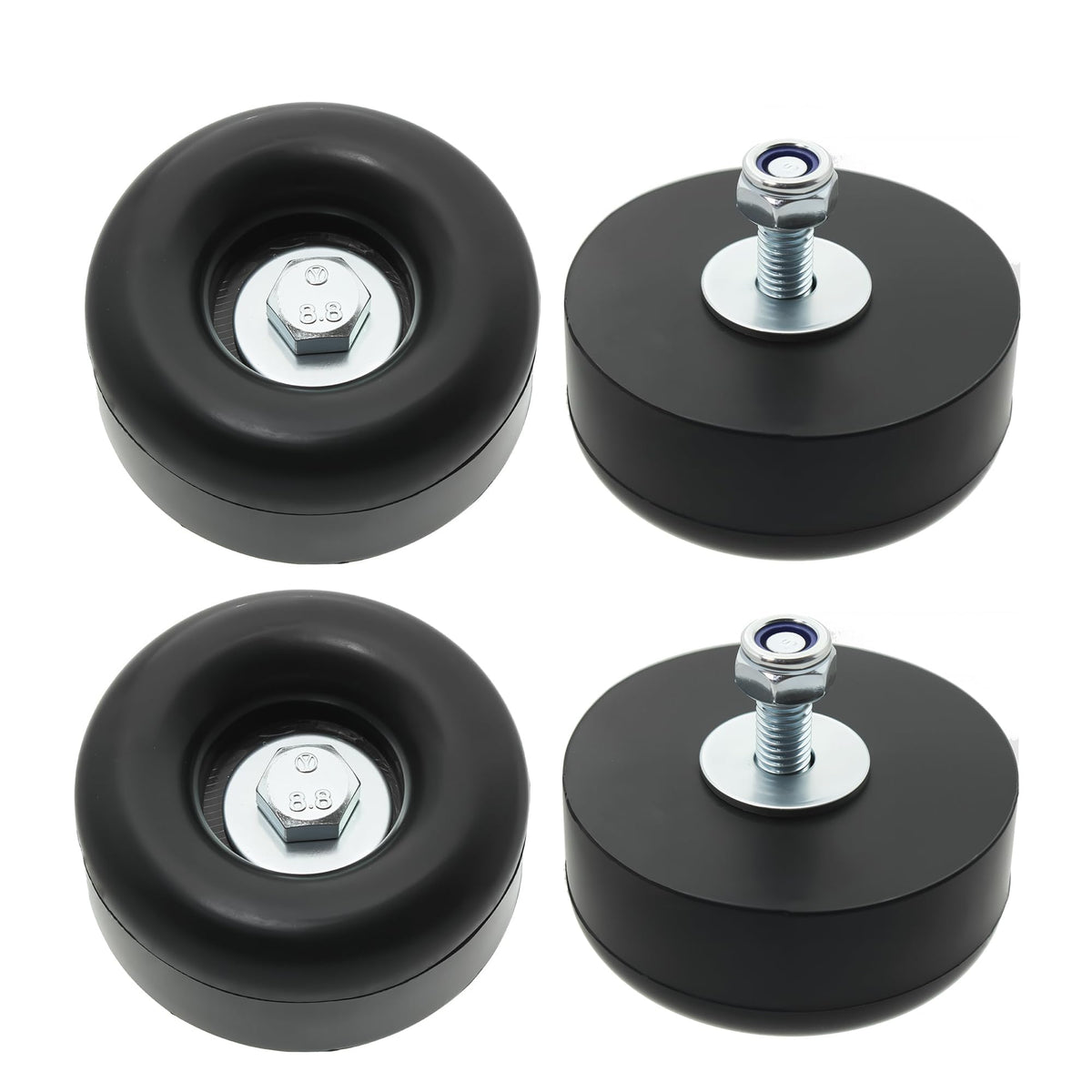 PWEOW heavy-duty rubber foot under a generator for stable vibration reduction