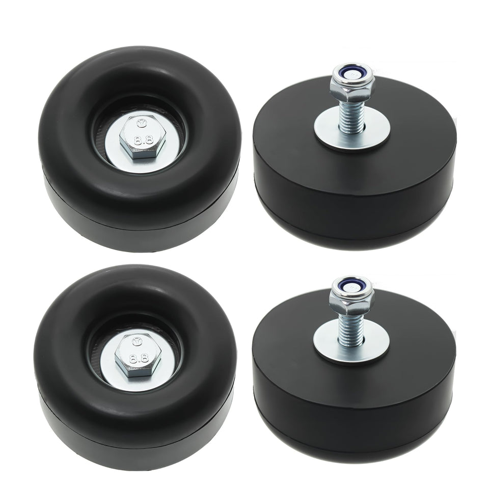 PWEOW heavy-duty rubber foot under a generator for stable vibration reduction