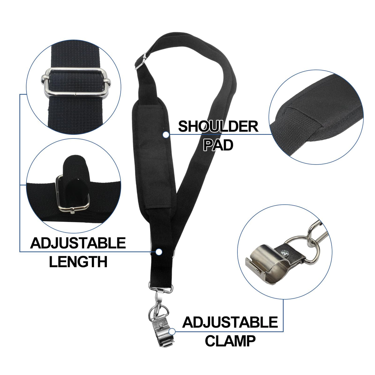 PWEOW upgraded-metal-clip-detail provides reliable tool attachment.