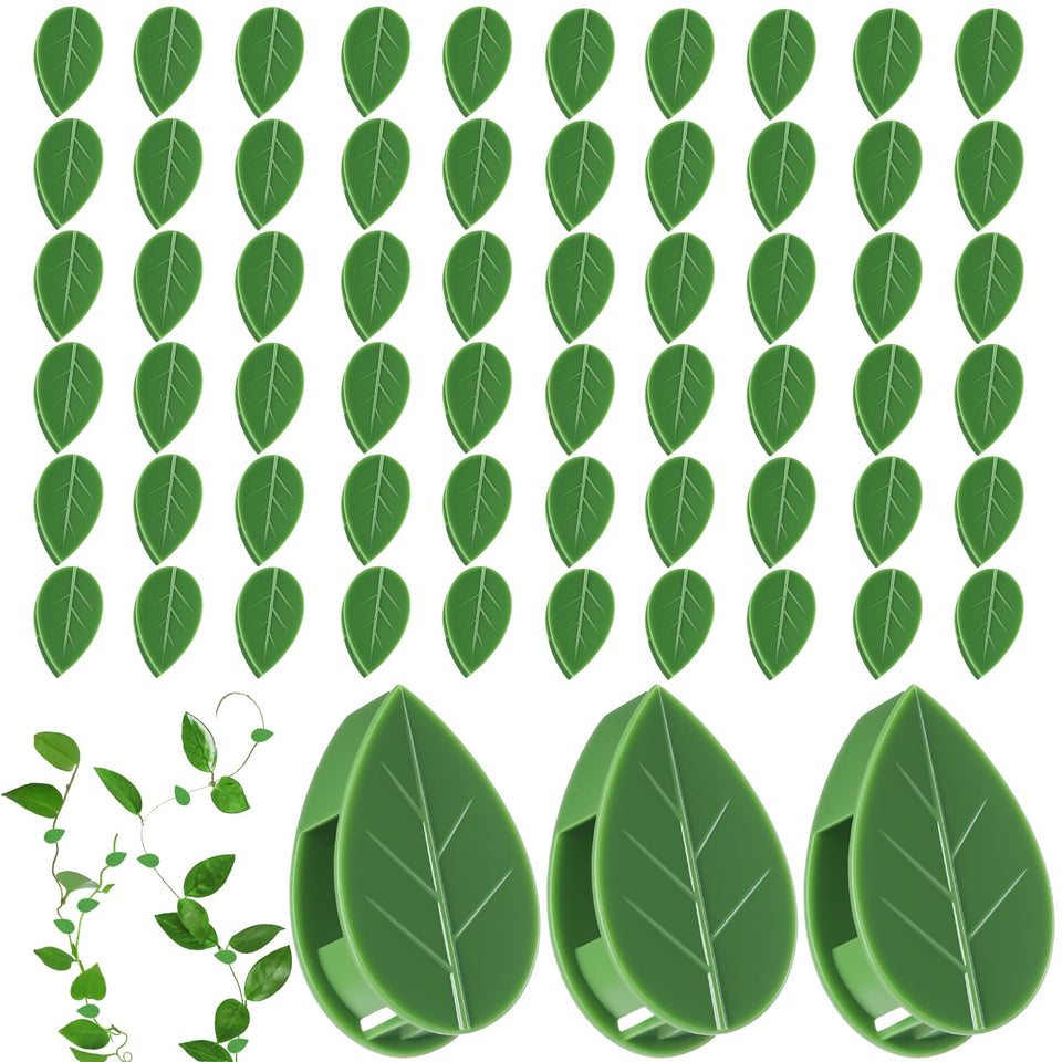 Pwfkgo plant wall clips set for vine support and cable organization.