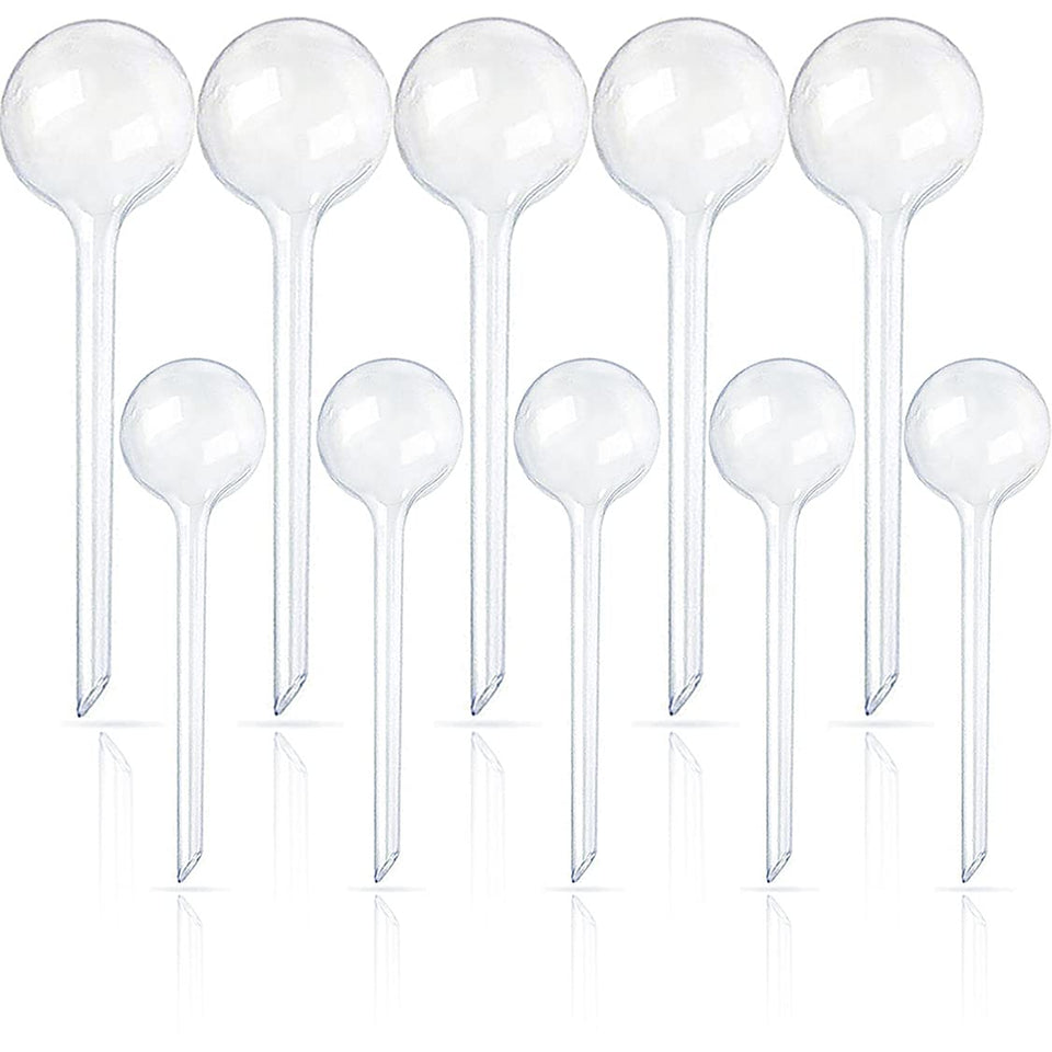 Pynqdfu clear watering globe pack for easy plant hydration
