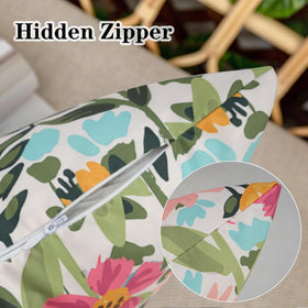 Pyonic 12x20 inch pillow cover for garden furniture, weather-ready.