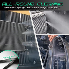 PYQPYQ stainless-steel construction withstands high pressure for long-lasting durability.
