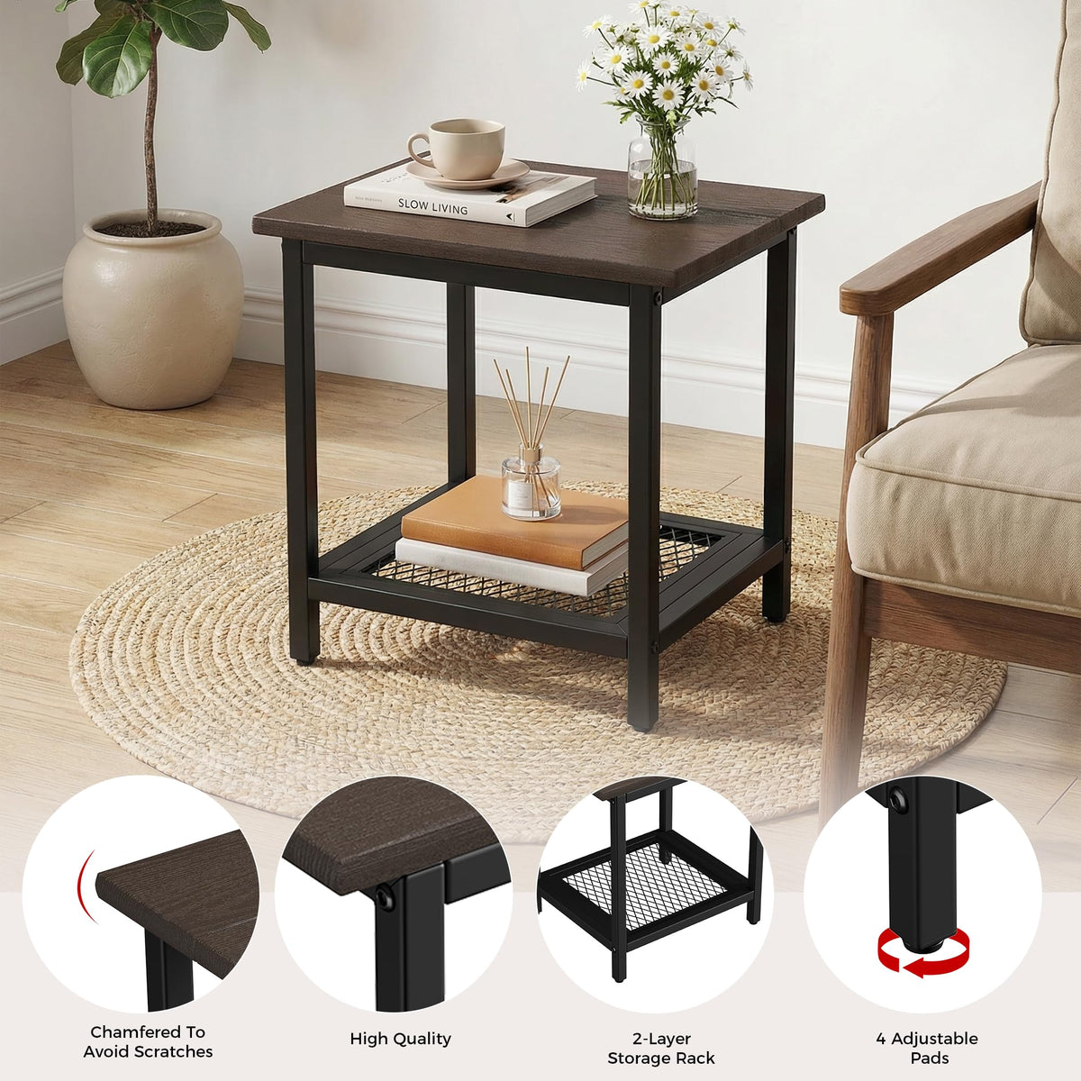 PyraLine easy 4-step assembly with no extra tools required.