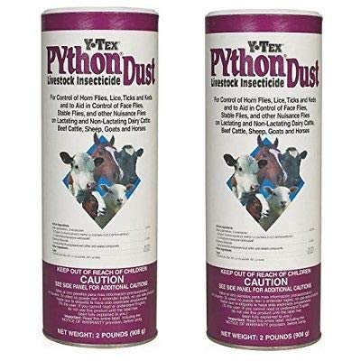 Python 2lb Synerg Dust packaging illustrates convenient storage and easy access