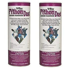 Python 2lb Synerg Dust packaging illustrates convenient storage and easy access