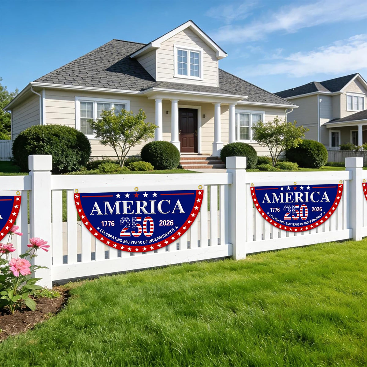 Pziauot flag ideal for porches fences and balconies during celebrations