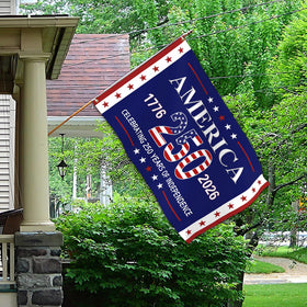 Pziauot indoor outdoor flag suitable for garden, patio, and yard celebrations.