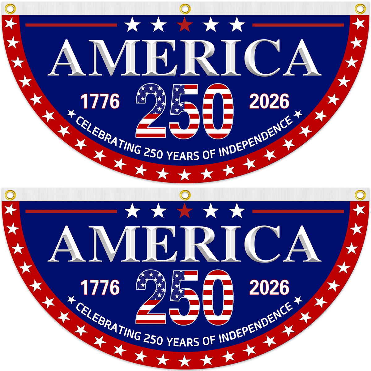 Pziauot USA 250th anniversary flag 1.5x3 ft for vibrant display indoors or outdoors
